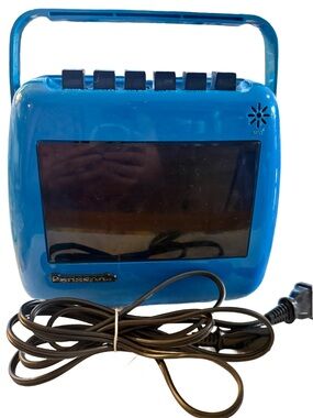 Vintage Panasonic Portable Cassette Player Blue Not Working
